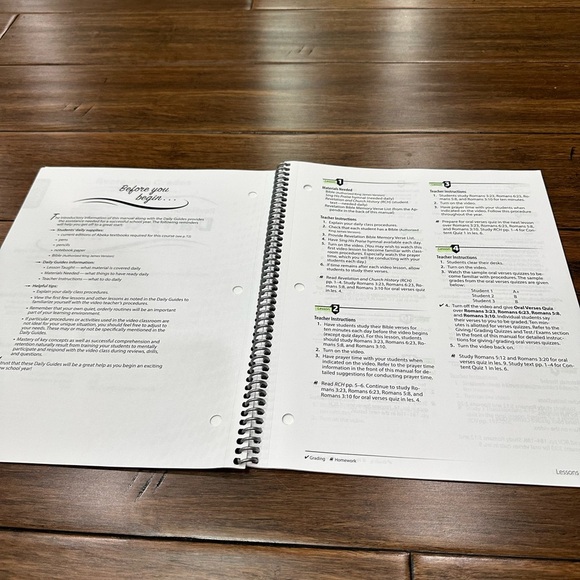 Abeka homeschool Revelation Video Manual - Picture 3 of 5